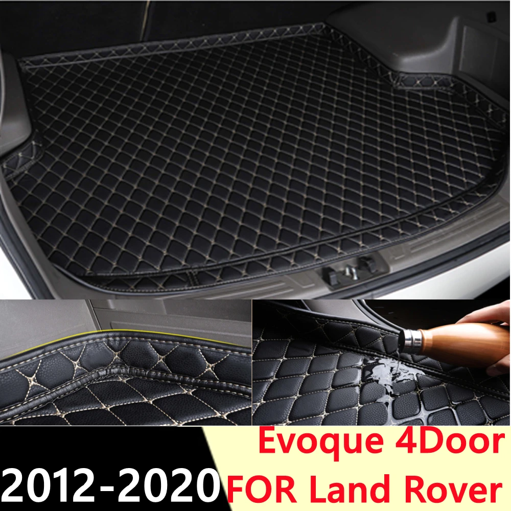 

Коврик для багажника автомобиля Land Rover Evoque, 4 двери 2012-20, для любой погоды, XPE, заднее покрытие для груза, коврик, подкладка для багажника, автоз...