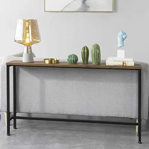 

Console Table Hall Table Side Table End Table Living Room Sofa Table, W47.2 x D7.9 x H25.6in Consolas Console