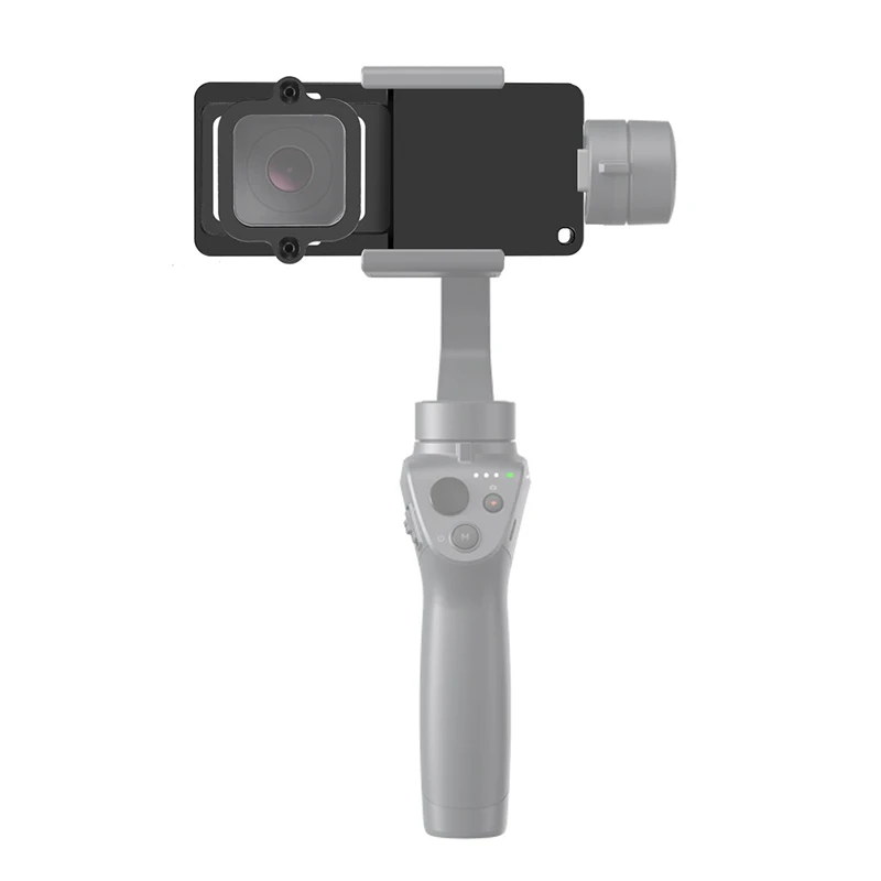 

Адаптер для экшн-камеры Gopro Hero 4 5 session крепление пластина для DJI OSMO Mobile 1 2 Zhiyun Smooth Q OM4 OM 5 Gimbal