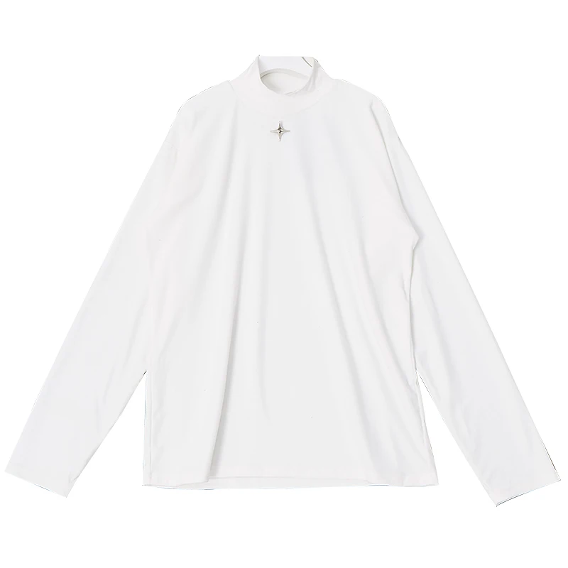 Женская рубашка с длинным рукавом H Gang X однотонная зимняя теплая из чистого