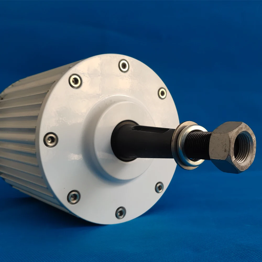 Низкоскоростной генератор с постоянными магнитами 10 кВт 20 48 В 96 220 380 3-фазные