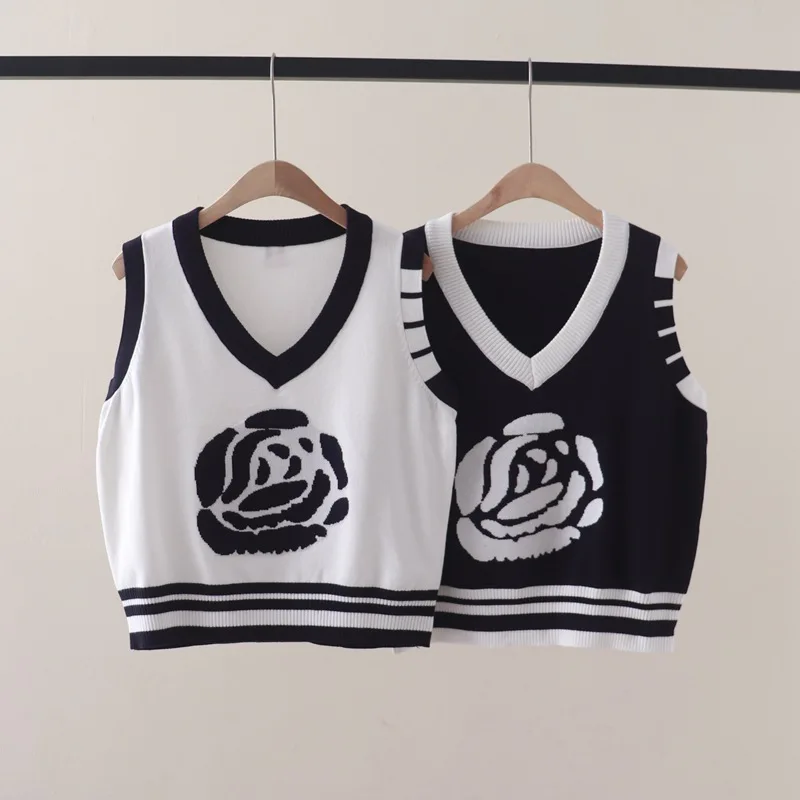 Осенний новый полосатый пуловер с четырьмя полосками контрастного цвета