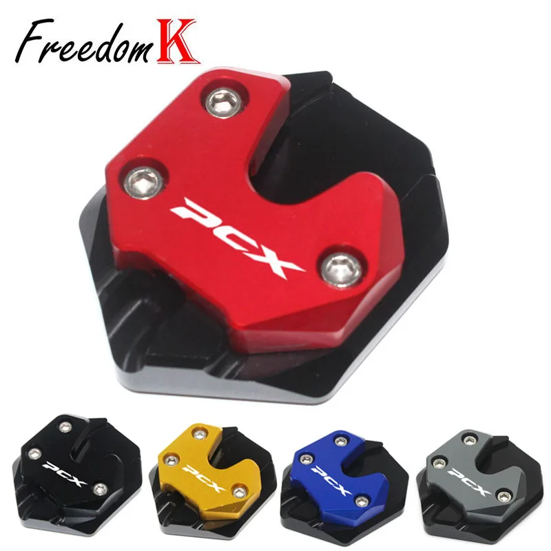 

For HONDA PCX160 PCX 160 2021 2022 Motorcycle CNC Kickstand Sidestand Stand Extension Enlarger Pad