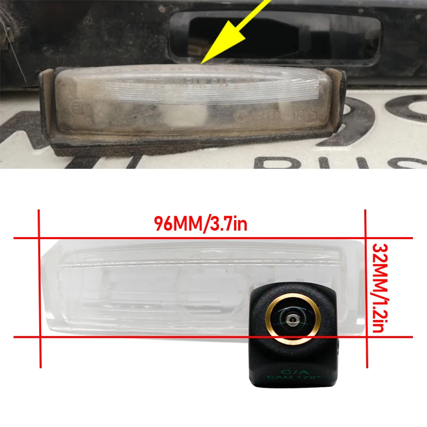 HD резервная камера заднего вида ночного видения для Toyota Camry XV30 Daihatsu Altis 2001 ~ 2006 CCD