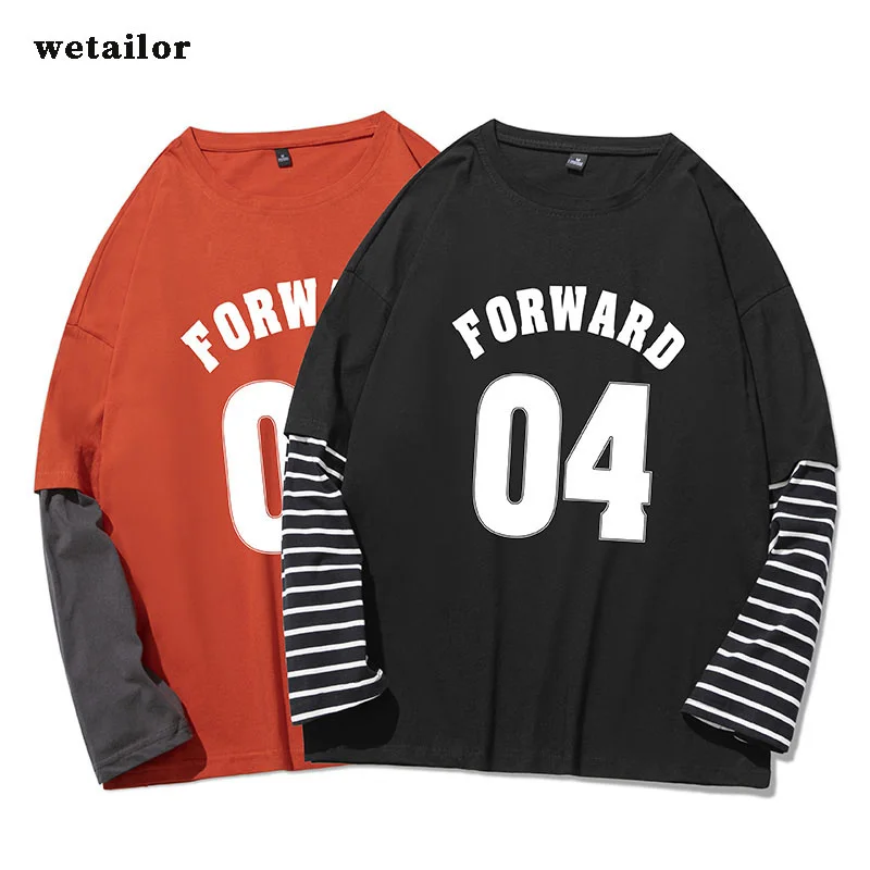 

Number Fashion Thin Print Sports Sweatshirt Men Women Long Stripe Sleeve Spring Winter Oversize Hoodies