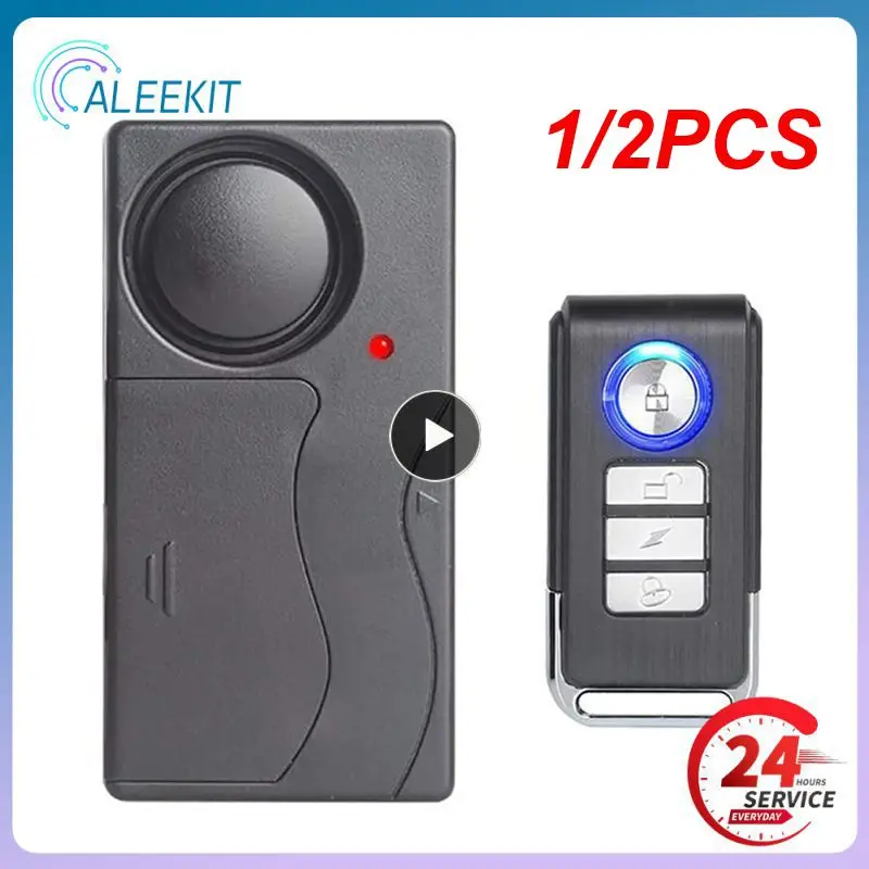 

1/2 шт., беспроводной сигнализатор, 113dB