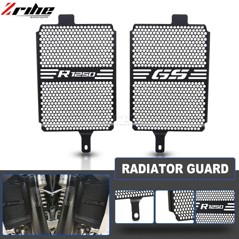 

R1250GS 2023 Motorcycle Radiator Guard Radiator Grille Cover Protection For BMW R 1250 GS ADV R1250 GSA TE Rallye Exclusive
