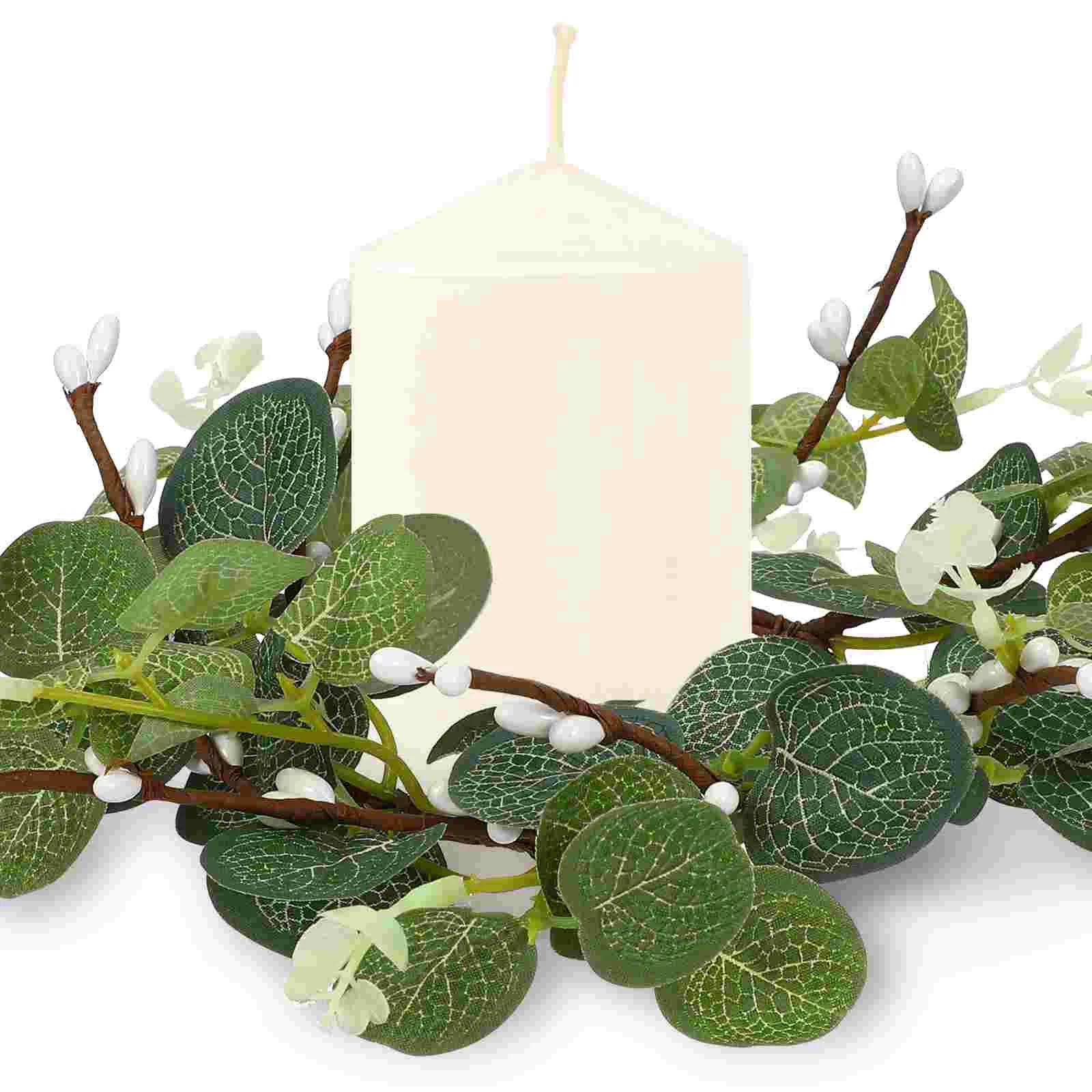 2 шт. аксессуары для колец свечи скандинавский пасхальный венок держатель