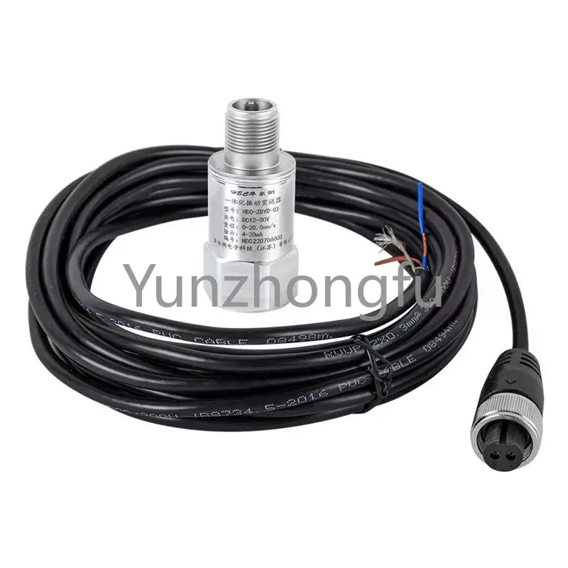 

Piezoelectric vibration transmitter vibration sensor integrated vibration transmitter HEC-ZYD-03