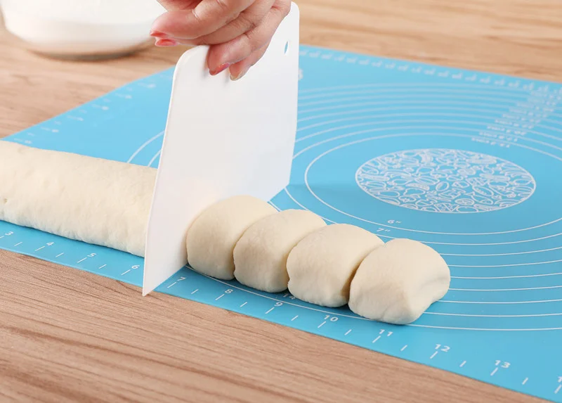 Силиконовый большой режущий ролик рабочая кухонная скалка для выпечки