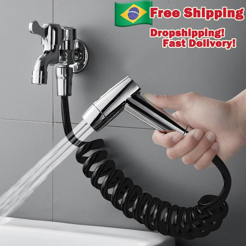 

Spring Flexible Shower Hose Leak-proof For Handheld Shower Head Toilet Bidet Sprayer Replacement Water Pipe Bathroom Accessories