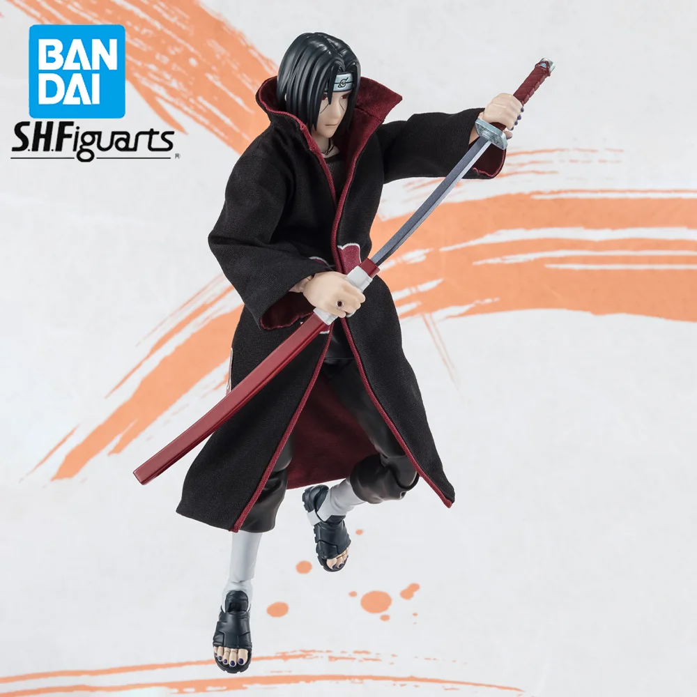 В наличии оригинальная фигурка BANDAI SHFiguarts Narutop99 Edition Itachi Uchiha экшн-аниме Наруто