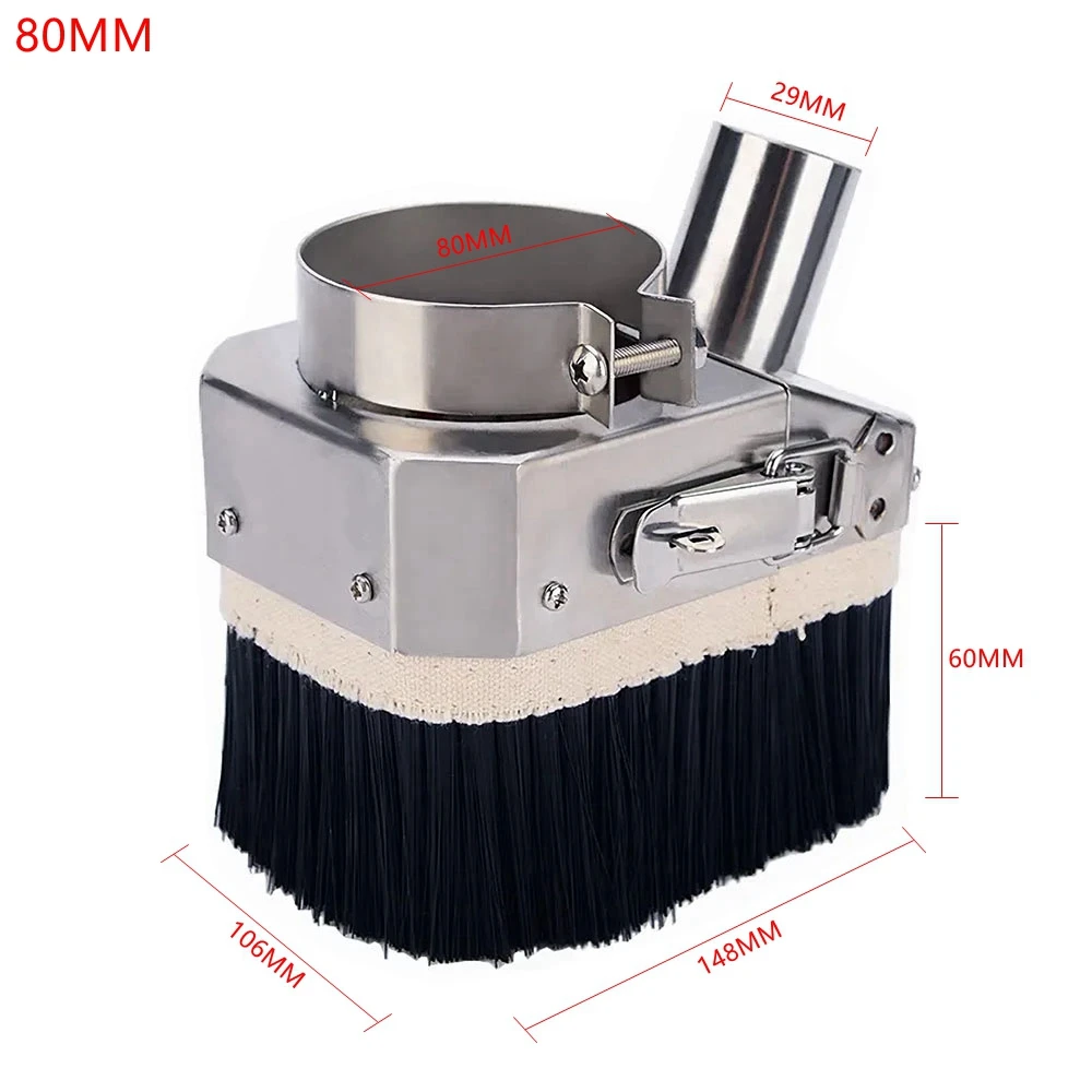 

Пылесборник из нержавеющей стали 65/80 мм для шпинделя 0,8/1,5/2,2 кВт