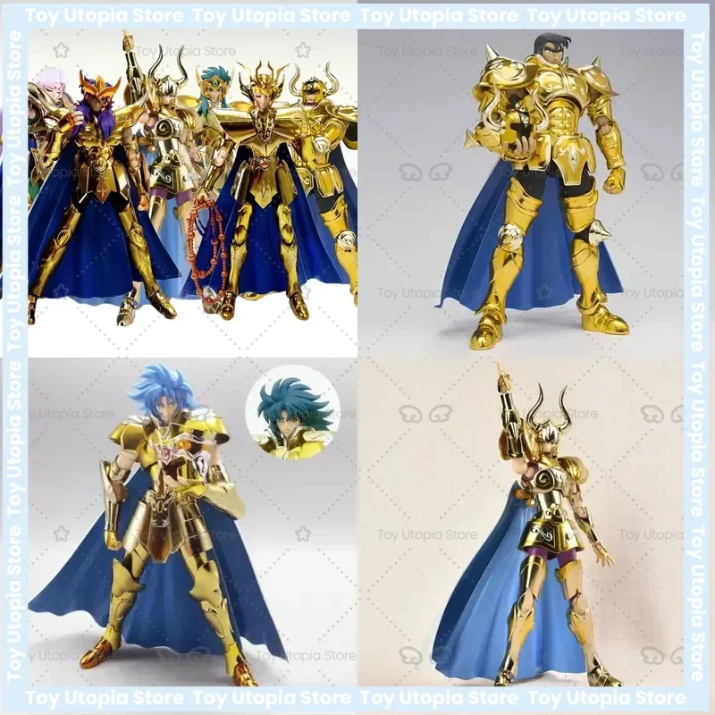 Фото Металлическая фигурка Metal Club MC Model Saint Seiya Myth Cloth EX: Рыцари Зодиака (Овен Му, Рыбы Афродита, Телец Альбедоран, Водолей Камю) №1