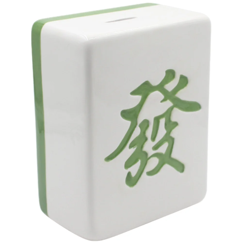 

Mahjong Piggy Bank Money Gifts Kids Piggy Bank Boys Girl Kids Banks Ceramics Baby Piggy Bank Money Box Kids Child
