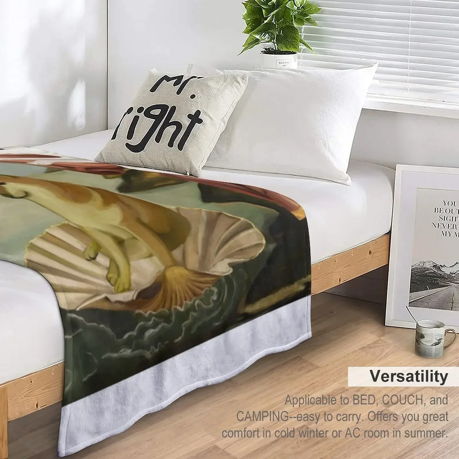 Одеяло Птица сыра Retros Одеяла Диваны Украшения для дивана Декоративные одеяла