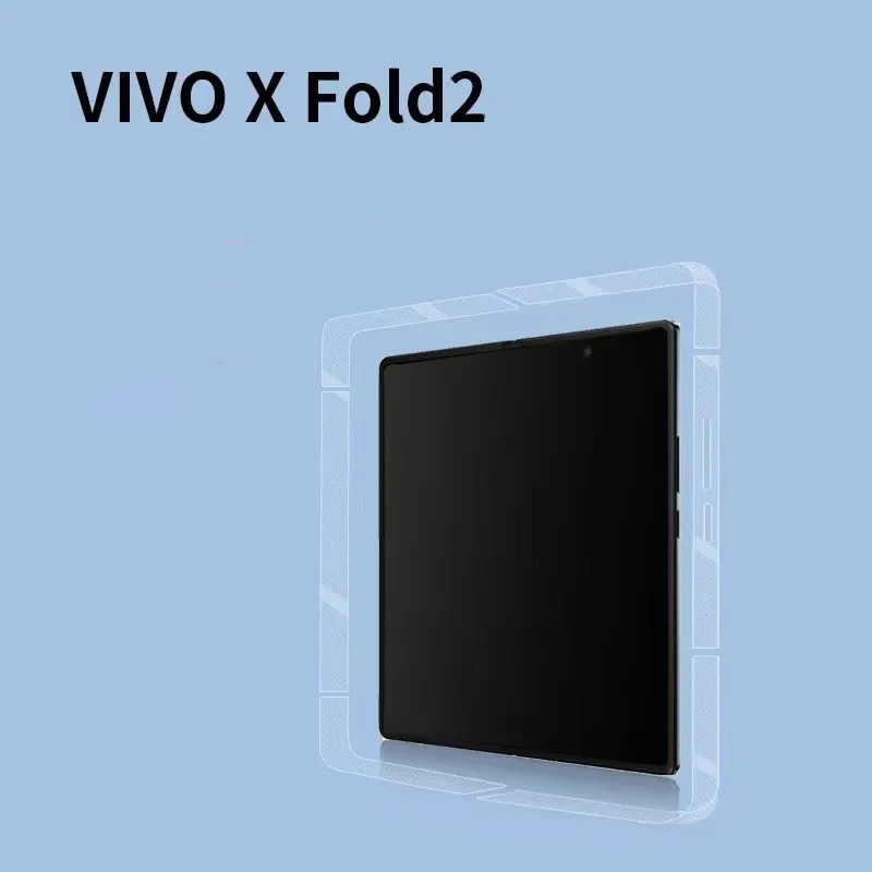 

5PCS For VIVO X Fold 2 Frame Film Wrap Stickers Decal Skin Transparent 3M Material Side Film Protector Sticker Vivo X Fold
