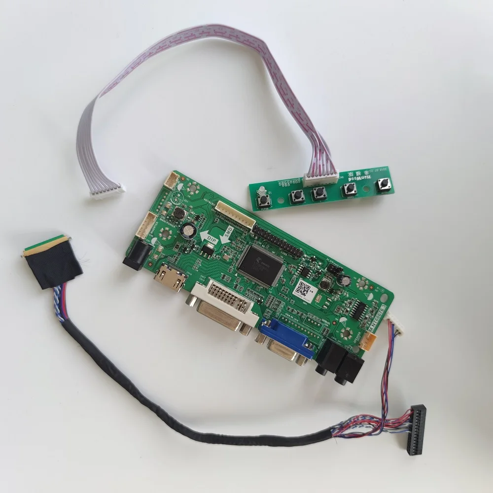 

Controller board kit for BT101IW03 V.0 BT101IW03 V.1 10.1" 1024x600 40pin monitor DVI VGA HDMI-compatible audio LCD LED screen