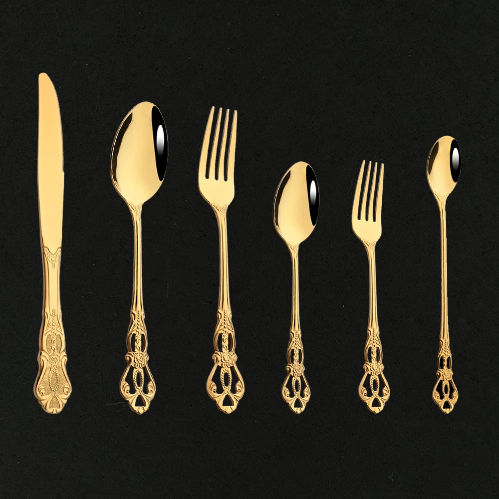 

Набор столовых приборов из нержавеющей стали, 6 шт.