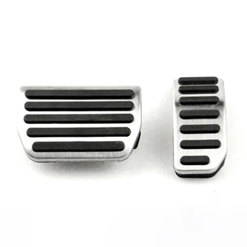 

Автомобильные педали из нержавеющей стали, тормозные педали, подходят для Volvo XC60 2009 2010 2011 2012 2013 2014 2015 2016 2017, нескользящие накладки на педали AT MT