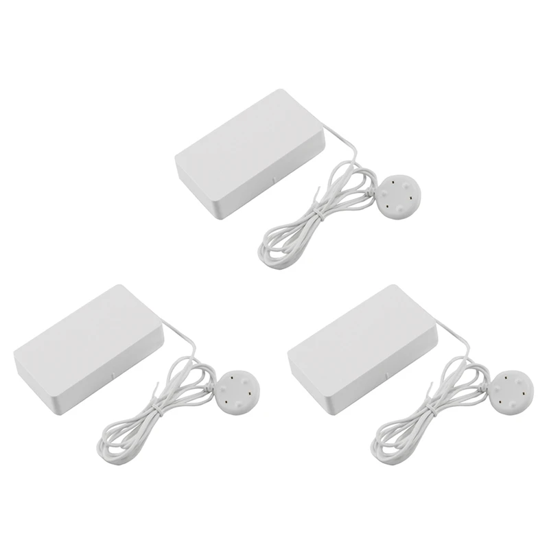 

3X Tuya Smart WIFI Water Flood Sensor Water Leakage Detector Send Alert When Leak Is Detected