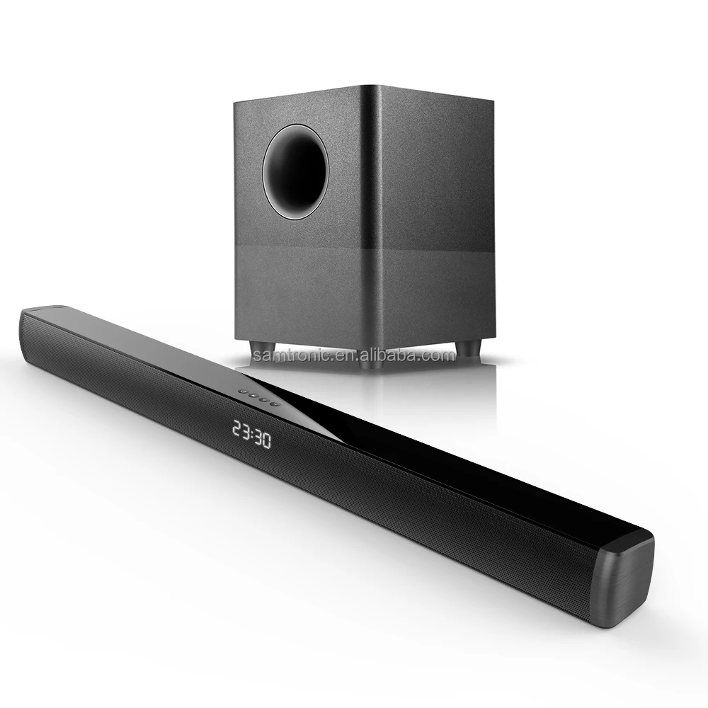 

Samtronic BT V5.0 Soundbar TV Wireless Sound Bar Home Theater Surround Speaker System with wireless subwoofer soundbox