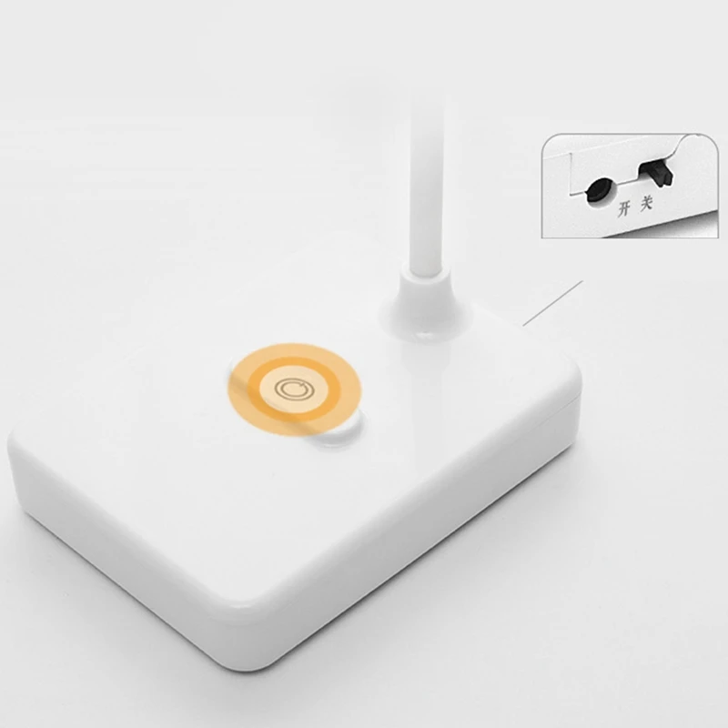 

Светодиодная Складная Настольная лампа с зарядкой от USB, приглушаемая Сенсорная лампа для чтения с защитой глаз, 3 уровня цветов