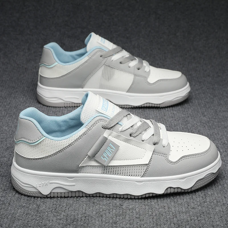 Men Sneakers Designer Men Shoes Trend Round Toe Skateboard Shoes Casual Walking Platform Men Vulcanized Footwear Tenis Masculino