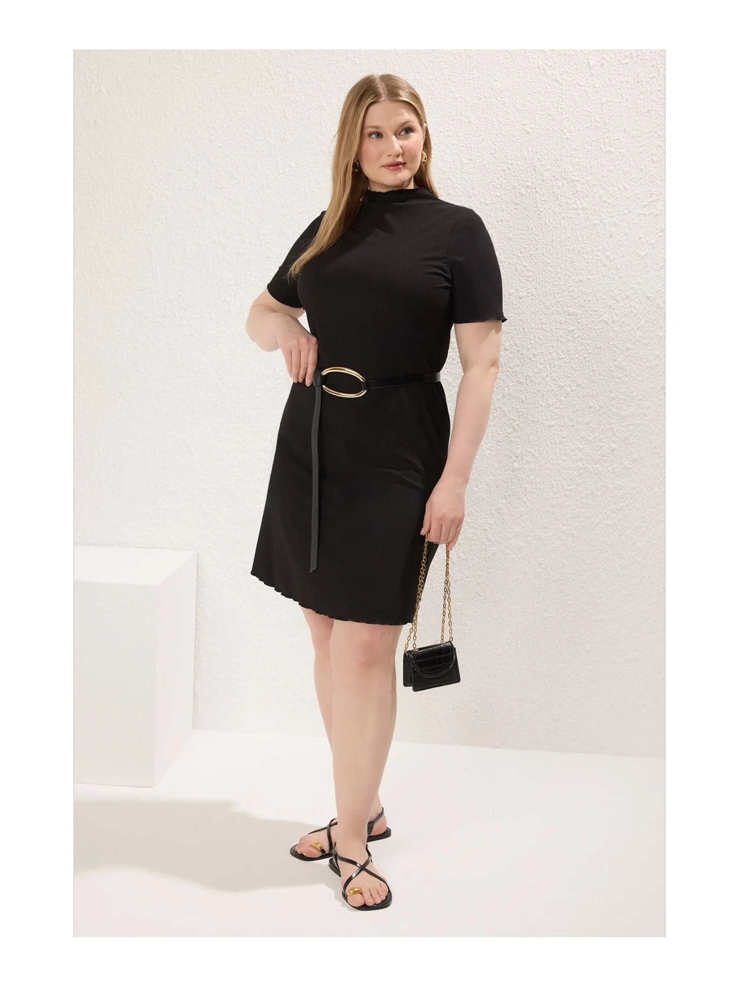 Trendyol TYZA Женское платье из хлопка |