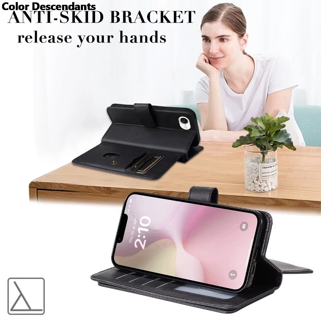 Кожаный чехол-кошелек с откидной крышкой для телефона Sony Xperia 1 ii 5 10 iv