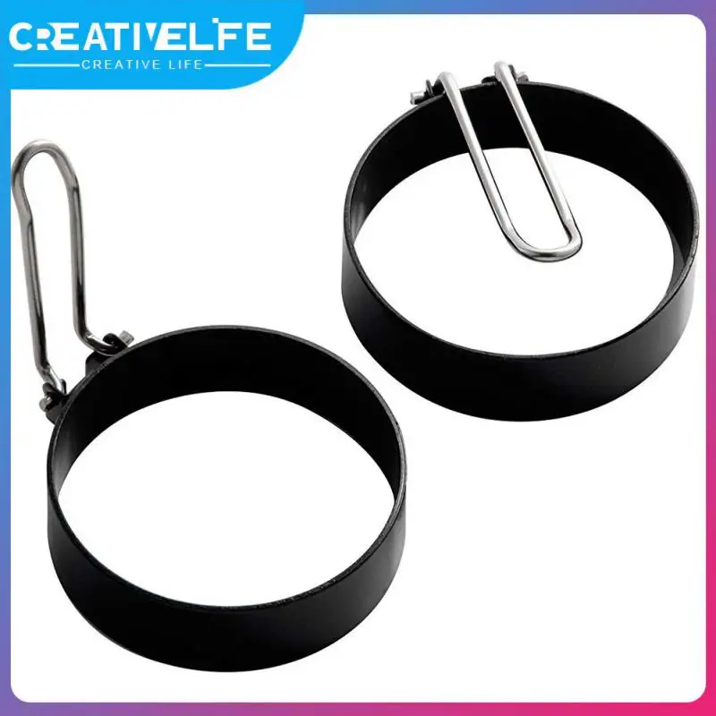 

5/10/15PCS Metal Round Cooking Tool Fried Poach Mould Non Stick Fried Egg Mold Kitchen Tools Baking Accessories