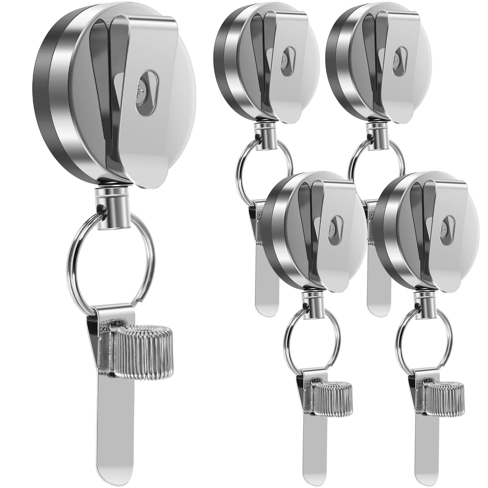 

5 шт., выдвижной держатель для ручек, 25,6 дюйма, из нержавеющей стали