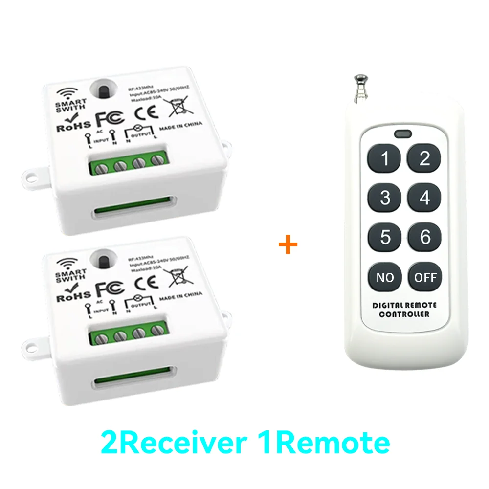 

Радиочастотный беспроводной выключатель света 220V