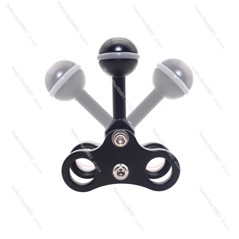 Многофункциональный зажим-бабочка из алюминиевого сплава с шаровой головкой