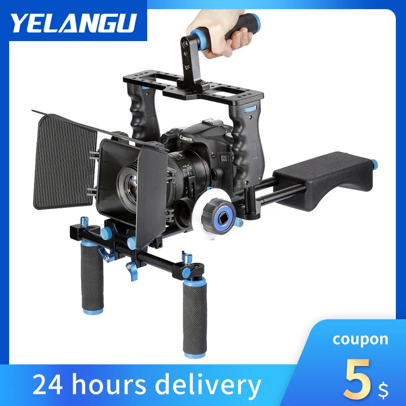 Профессиональный стабилизатор на плечо для цифровой зеркальной камеры