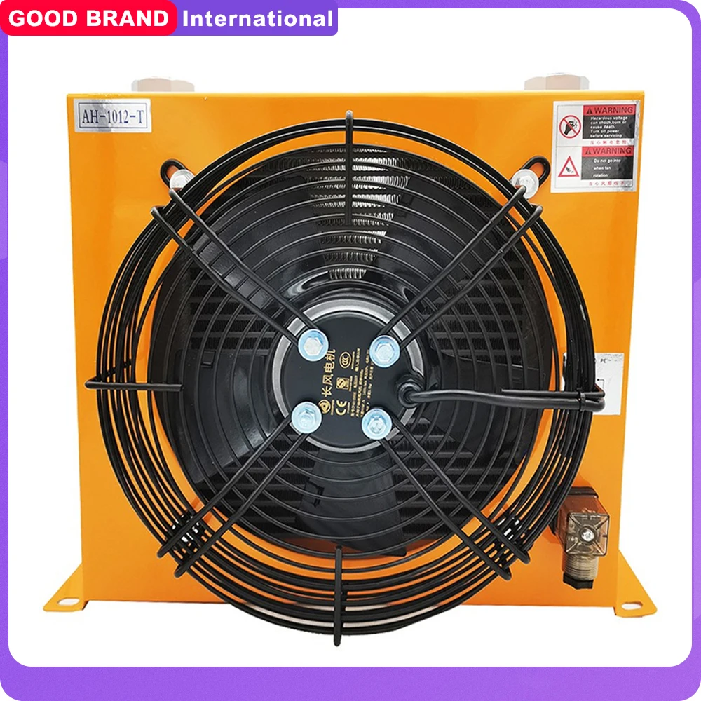 

AH1012T-CA Hydraulic Air Cooler 24V/12V/220V/380V Truck-Mounted Crane Modified Fuel Tank Cooling Cooler Air-Cooled Oil Radiator