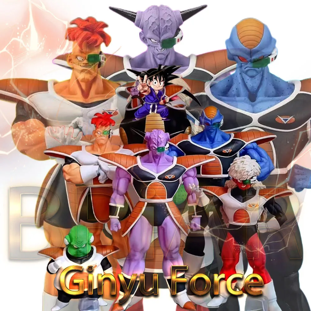 

Экшн-фигурки из ПВХ «Драконий жемчуг» GT Jeice GK Ginyu Figureing Burter And Recoom Guldo