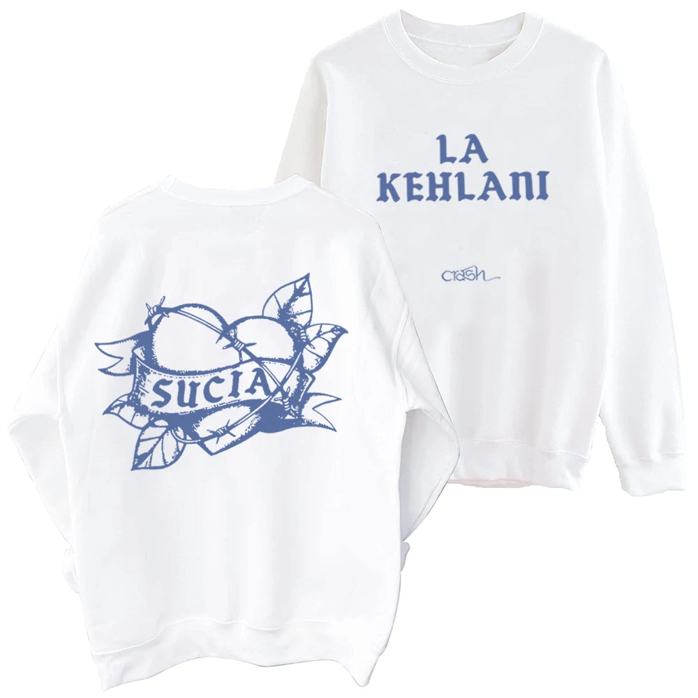 Kehlani Sucia Sweatshirt Crash Album Merch Fan Gift Harajuku Round Neck Oversize Hoodie