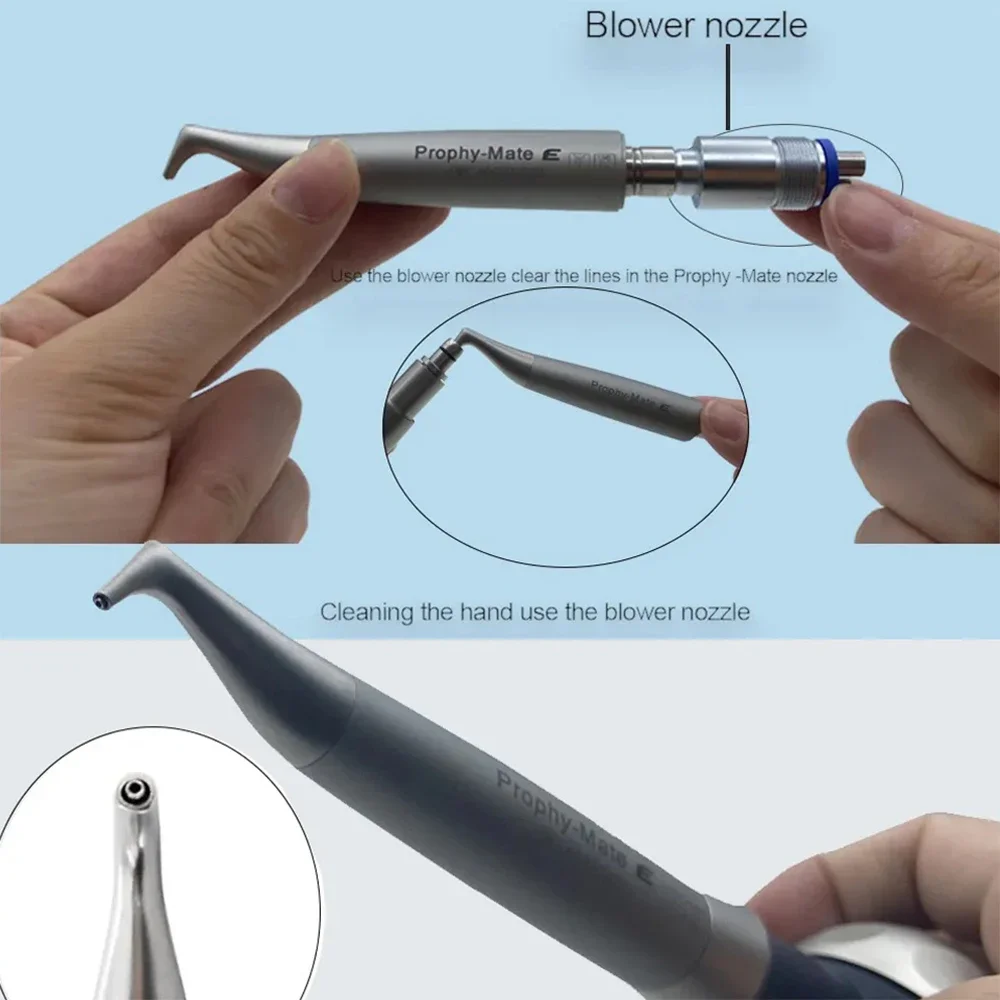 Dent al Air Prophy наконечник блок спрей-полировщик AirJet 1S масштабирование пескоструйная