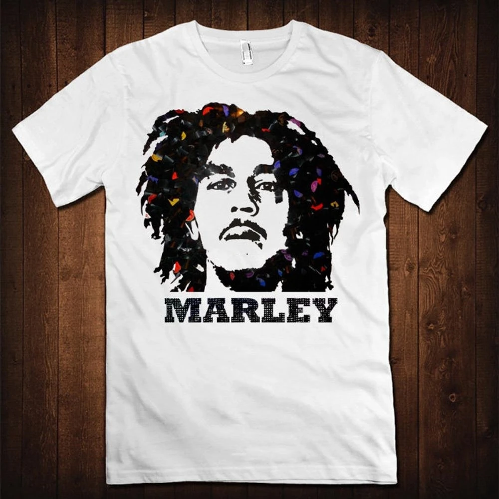 

Bob Marley Graphic T Shirt Men'S Women'S Cotton Tee All Sizes