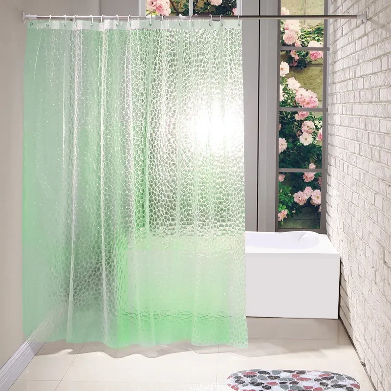 

2023 Waterproof 3D Shower Curtain With 12 Hooks Bathing Sheer For Home Decoration Bathroom Accessaries 180X180cm 180X200cm Bathr