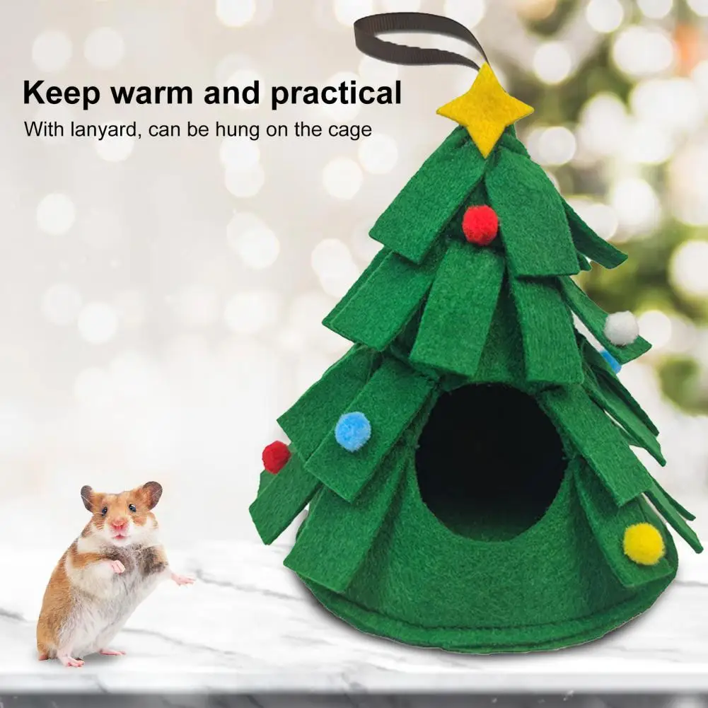 

Practical Hamster House Brught Color Fine Workmanship Lovely Squirrel Cage Nest Squirrel House Pet Nest