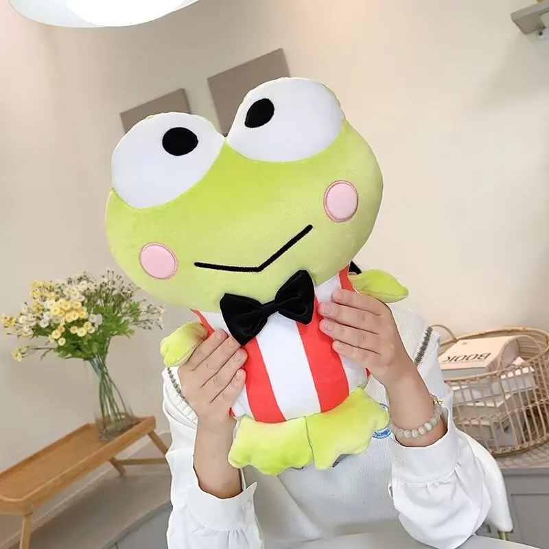 Sanrio плюшевая аниме Kero Keroppi подушка Мягкая Подушка Декор для комнаты подарки