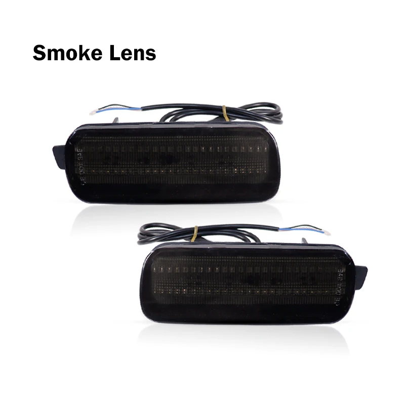 

Дымчатые/красные линзы без ошибок, красные фонари заднего бампера автомобиля, отражатели задних фонарей/стоп-сигналов, задние противотуманные фары для 2002 2003 Honda светодиодный