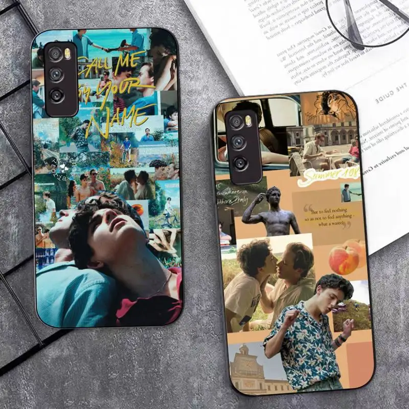 

Call Me by Your Name Phone Case for Huawei Mate 20 10 9 40 30 lite pro X Nova 2 3i 7se
