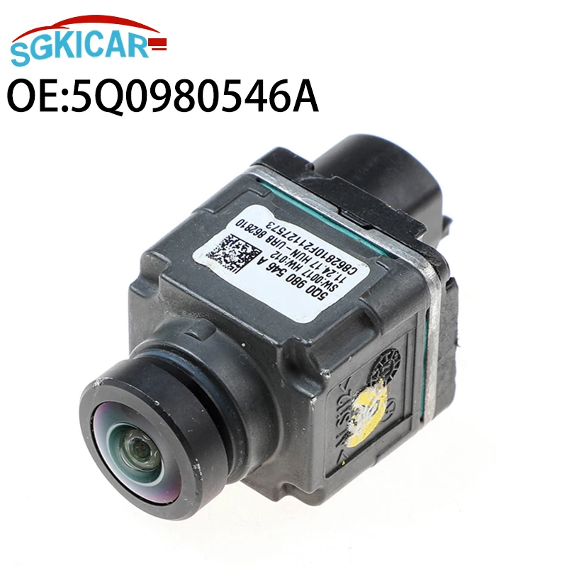 

5Q0980546A 5QD980546 Автомобильная резервная парковочная камера переднего вида для Audi A4 A5 Q3 Q5 S4 S5 Bentley для VW Atlas Porsche