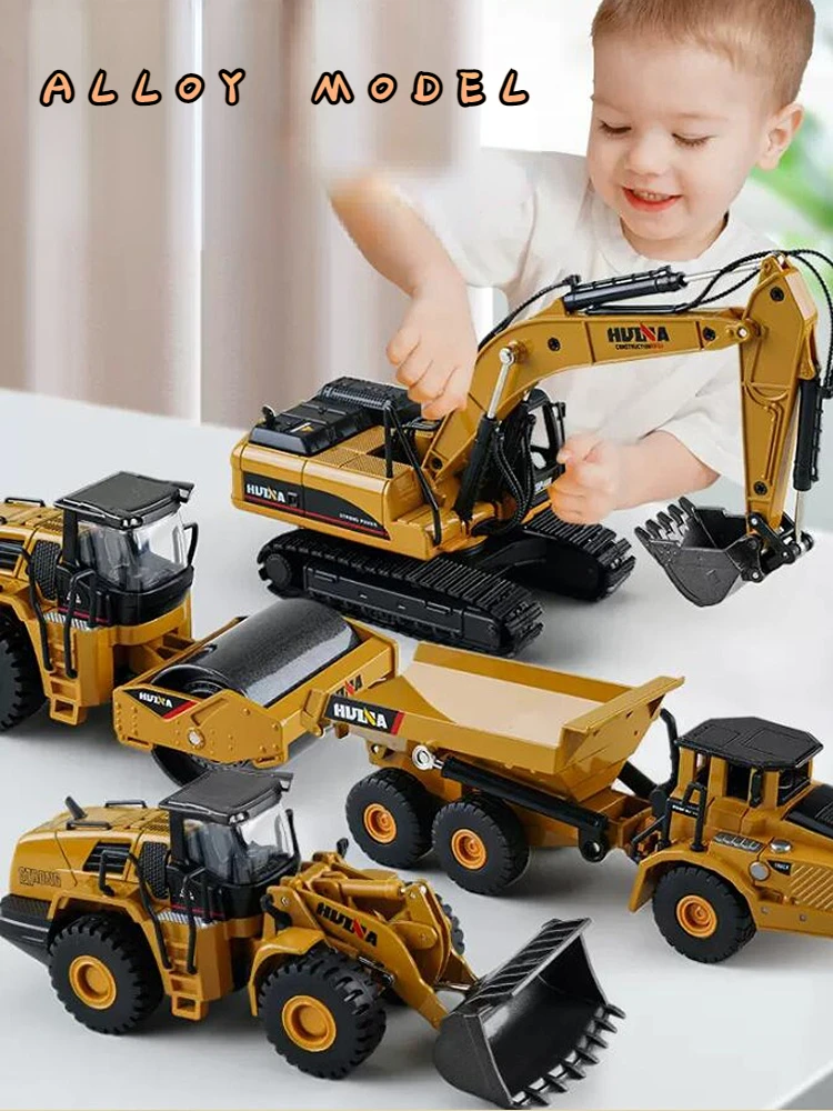 

Alloy Excavator Toy Car For Kids Boys Electric Engineering Truck Toys Forklift Crane Dump Truck Boy Electric Car Toy Gift