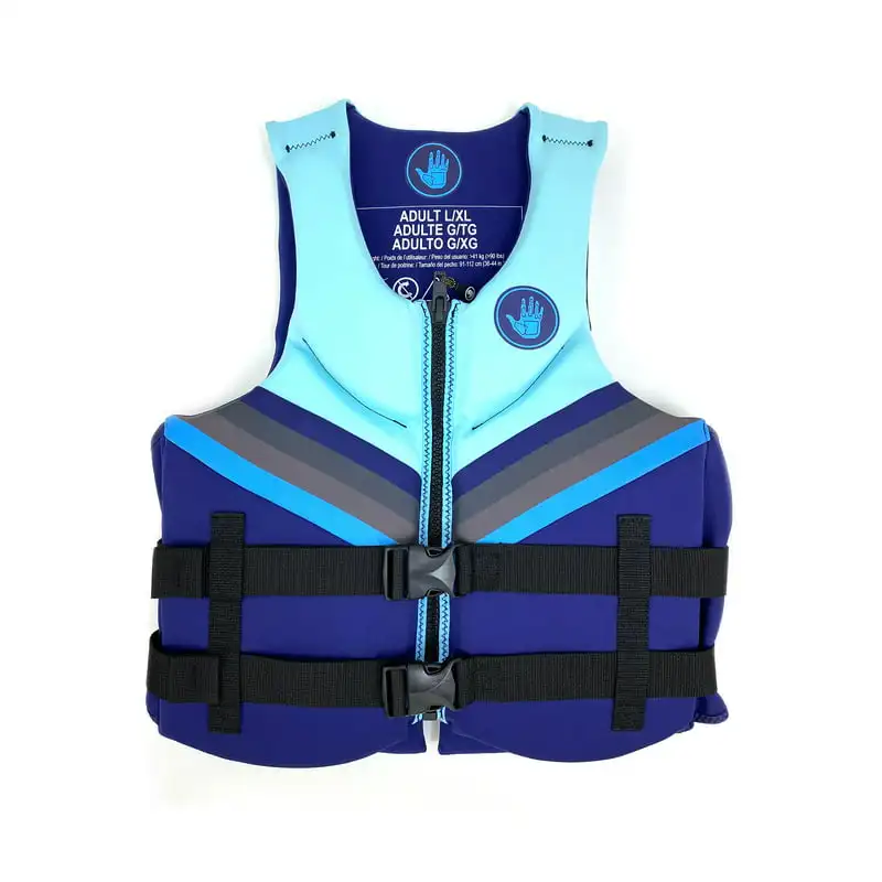 

Dual-Size Evoprene PFD, Life Jacket, (Female, Small/Medium, Blue)