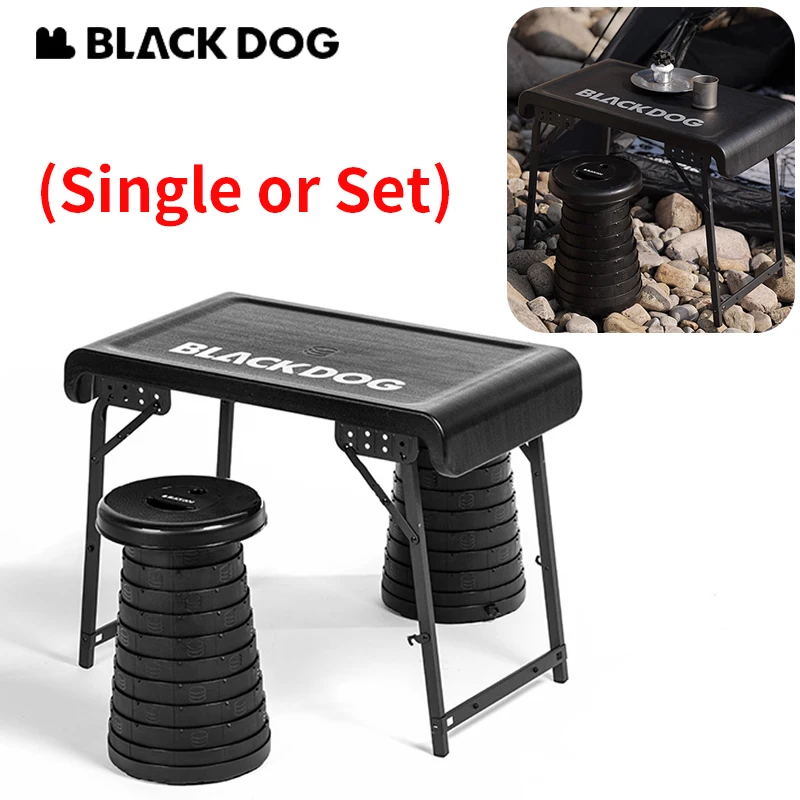 Naturehike-BLACKDOG складной столик для кемпинга портативный полиэтиленовый стол