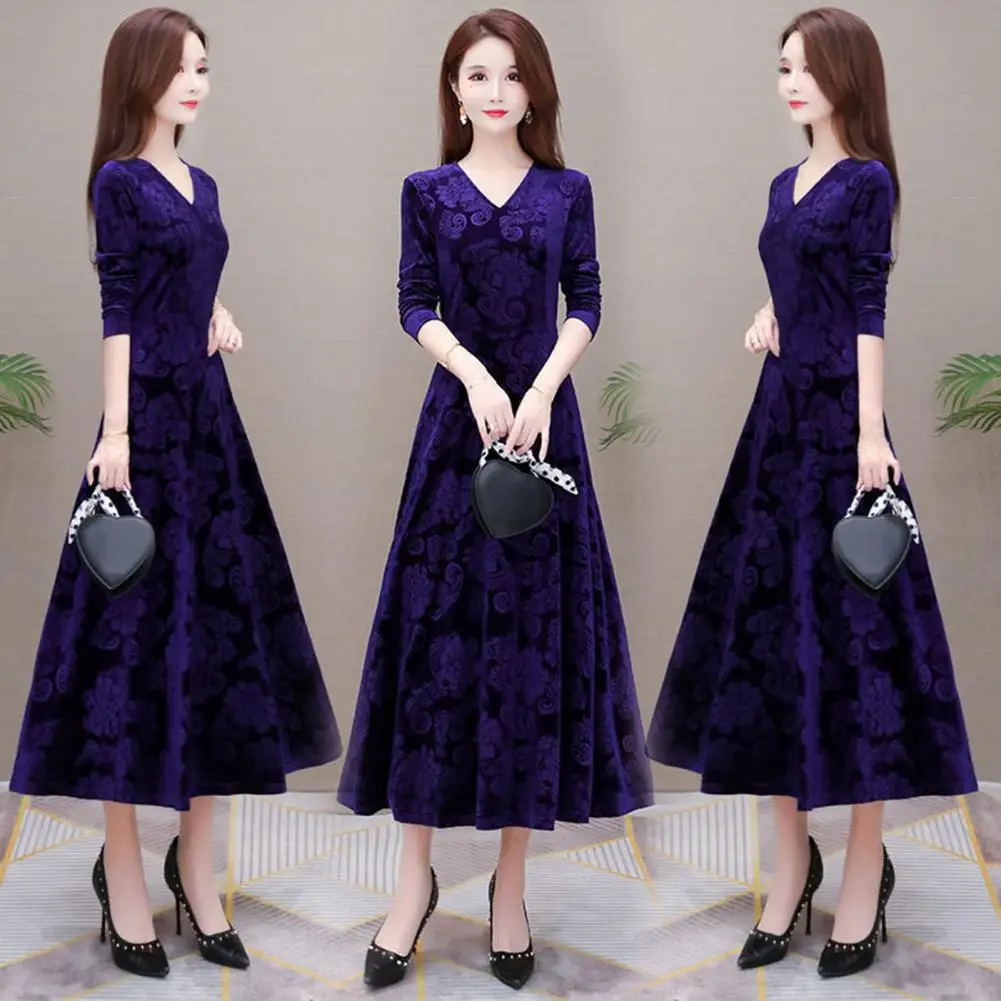 

Женское платье принцессы с принтом, элегантное ТРАПЕЦИЕВИДНОЕ ПЛАТЬЕ до щиколотки для офиса